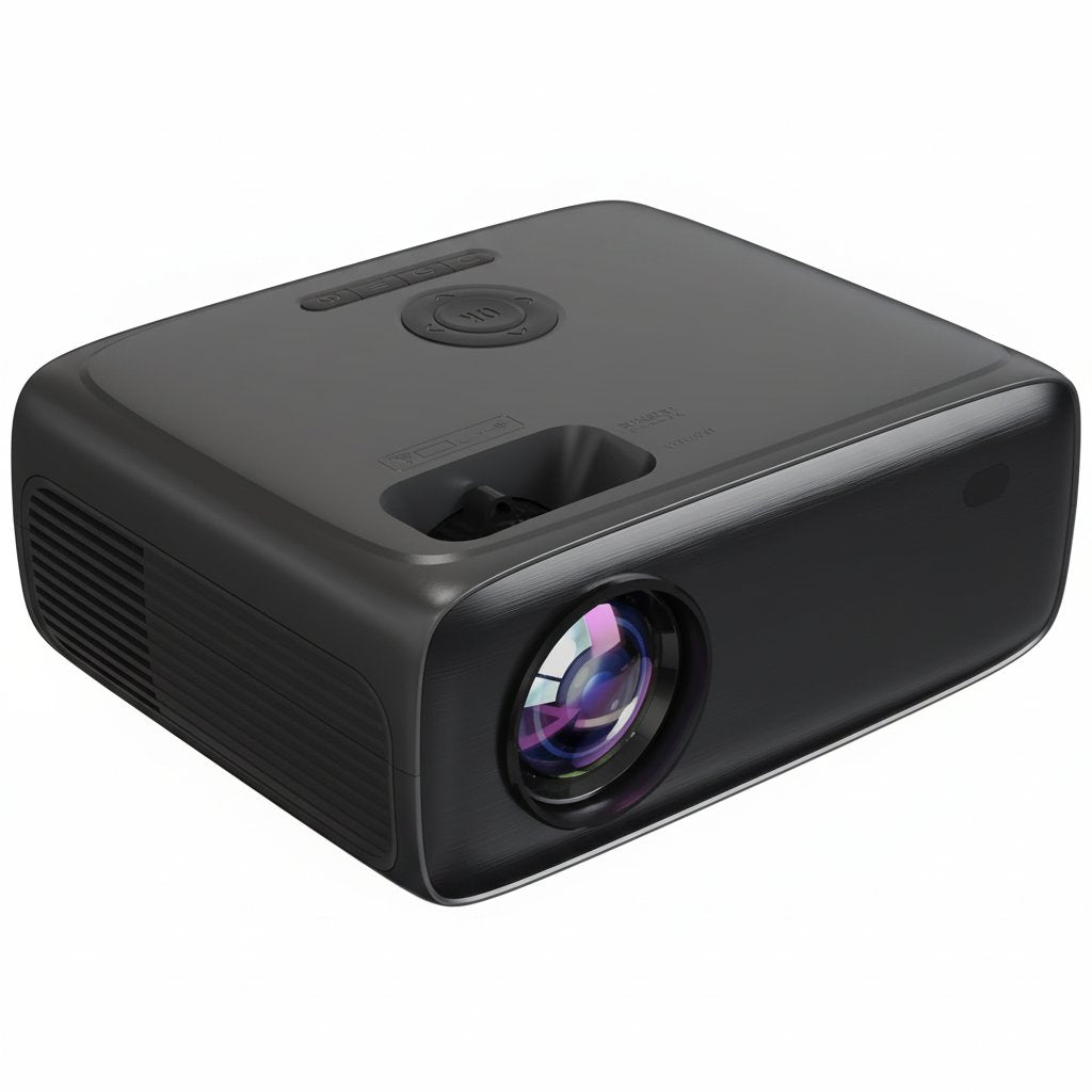 SC-282P KIT Full HD 1080P LED PROJECTOR with Bluetooth 150" Display, 3×HDMI, USB/SD, Keystone, Built-In Speaker, Includes 100" Screen, Tripod, HDMI & AV Cables – Home Theater Bundle
